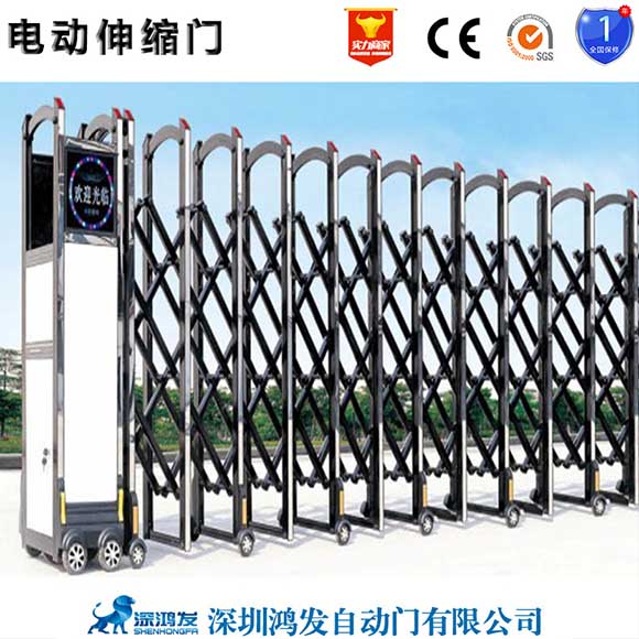 鴻發(fā)電動伸縮門廠家跨入綠色健康環(huán)保生產時代